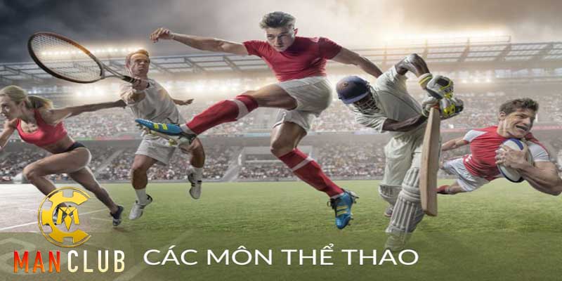 Các môn thể thao phổ biến tại Manclub